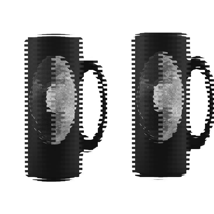 Half Mooninyl Record – Music Lover Lunar Graphic コーヒーマグ