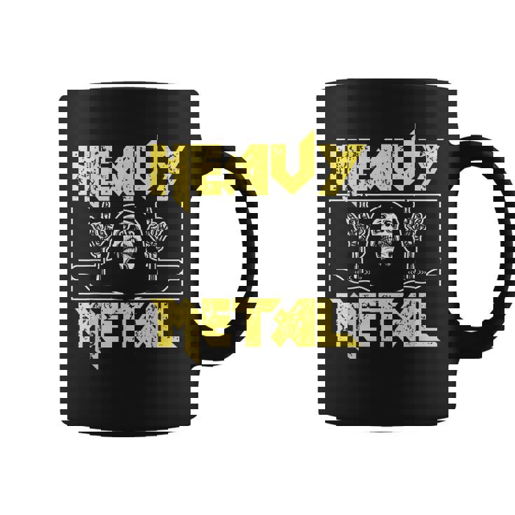 Heavy Metal Death Rock Keleton Horns Up ヘヴィメタル コーヒーマグ