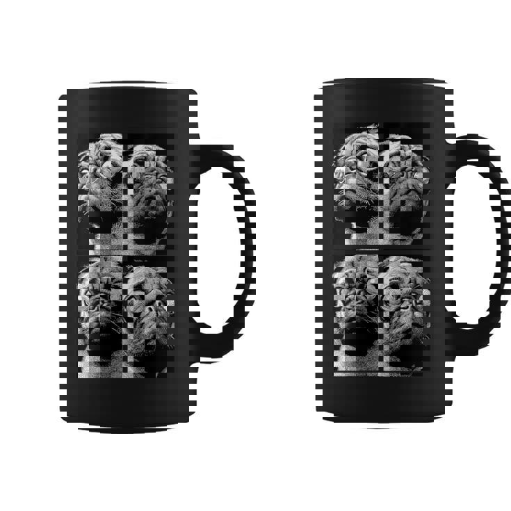 Hypnotic Pugs Weird Eyes Odd Weirdcore Spooky Halloween Dog Coffee Mug Hypnotic Pugs Weird Eyes Odd Weirdcore Spooky Halloween Dog Coffee Mug