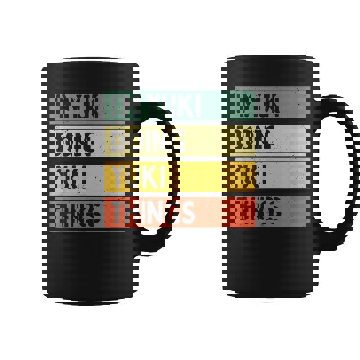 I'm Yuki Doing Yukiシングス 面白い 名言 コーヒーマグ