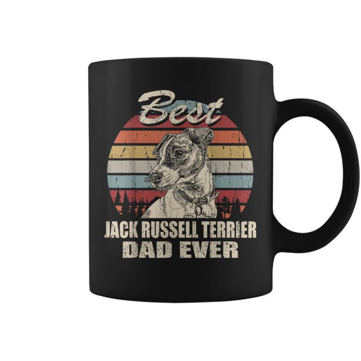 Il Miglior Papà Di Jack Russell Terrier Dad Everintage Retro Dog Tazze