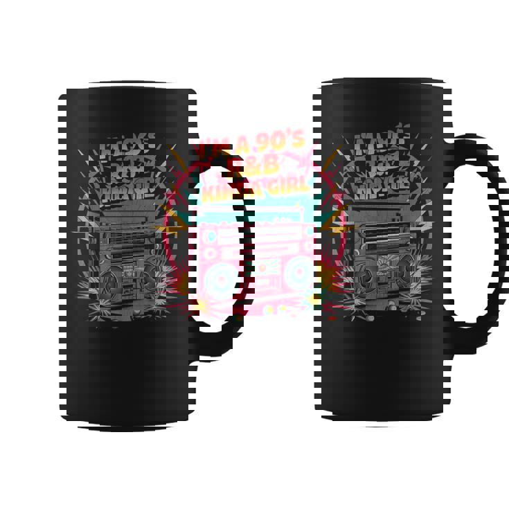 I'm 90s R&B Kinda Girl Retro Afro Music For Girls Kids Coffee Mug