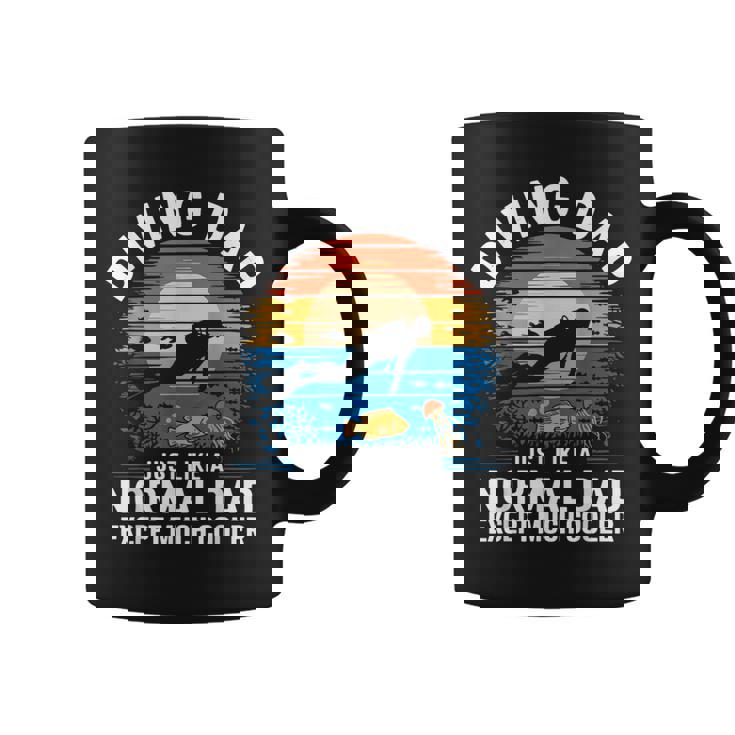 Immersioniubacquee Dad Humor Novelty Daddy cuba Diver Tazze