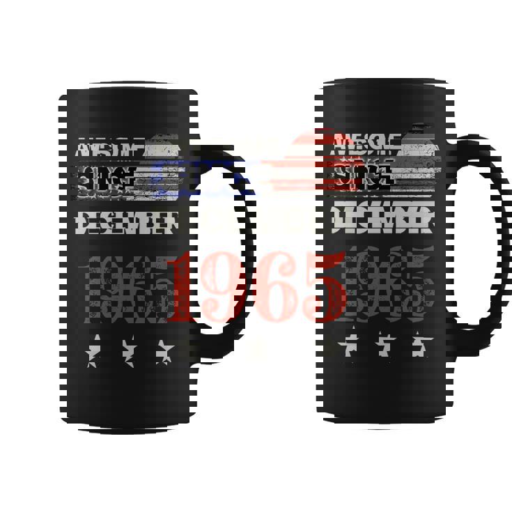 Impresionante Banderaintage De Estados Unidos Desde 1965 De Diciembre De 1965 Manga Larga Taza de café