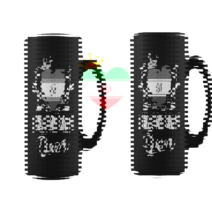 Iranian Queen Iran Flag Proud Iranian Woman Coffee Mug