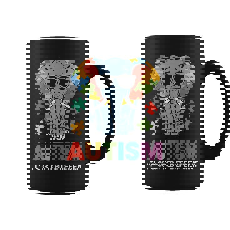 It's Ok To Be Different Awareness Elephant コーヒーマグ