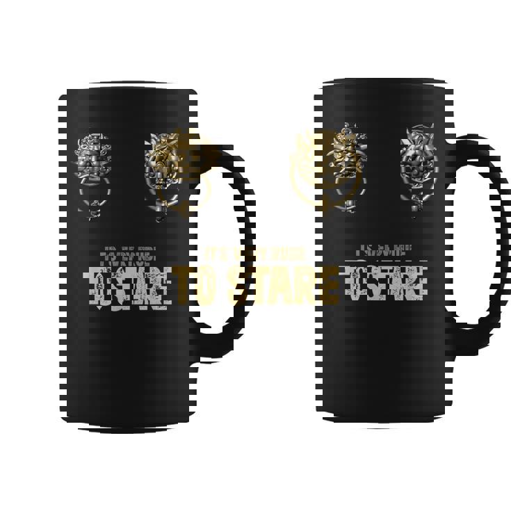 It'sery Rude Totare ラビリンス ドアノッカー コーヒーマグ