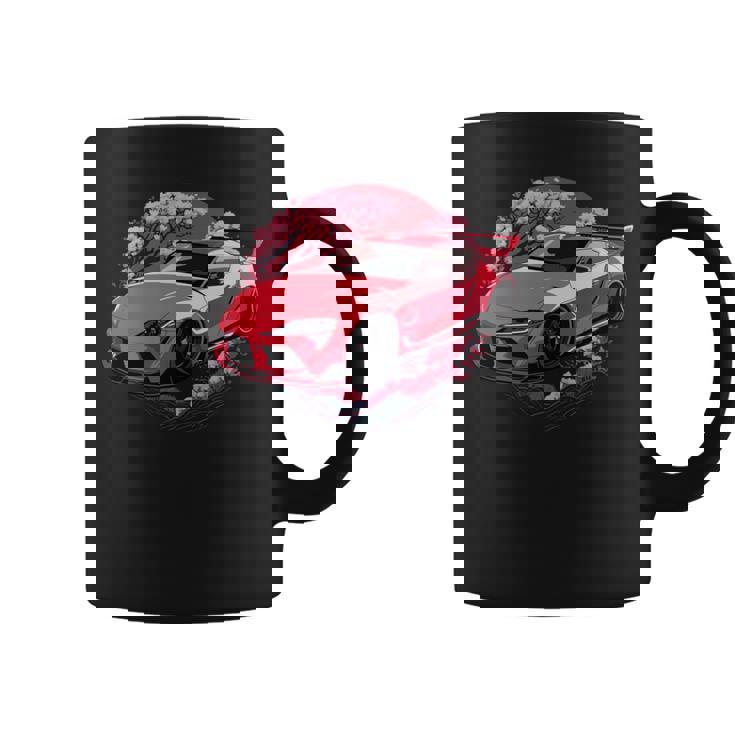 Jdmupra Mk5 Gr 桜 2Jz スタンスグラフィックtシャツ 長袖tシャツ コーヒーマグ