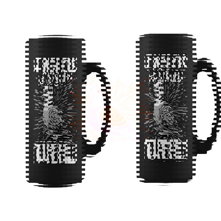 Je M'en Fous Jeuis Un Tourterelle Mignon Tourterelle Tasse