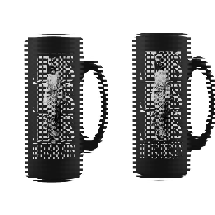 Jesus He Is Risen クリスチャン 復活 救世主 信仰 イースター コーヒーマグ