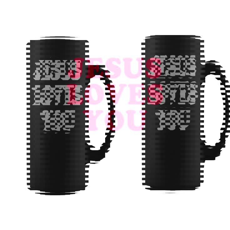 Jesus Loves You Christian Faith コーヒーマグ