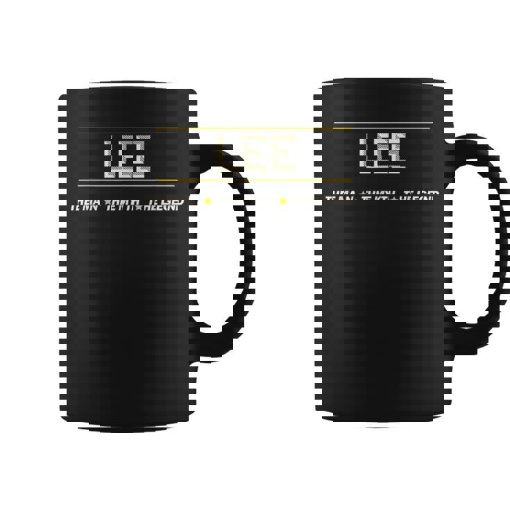 Lee The Man The Myth The Legend コーヒーマグ