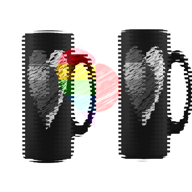 Lgbtq Japan ゲイプライド ハート ゲイとレズビアンの愛 Lgbt コーヒーマグ