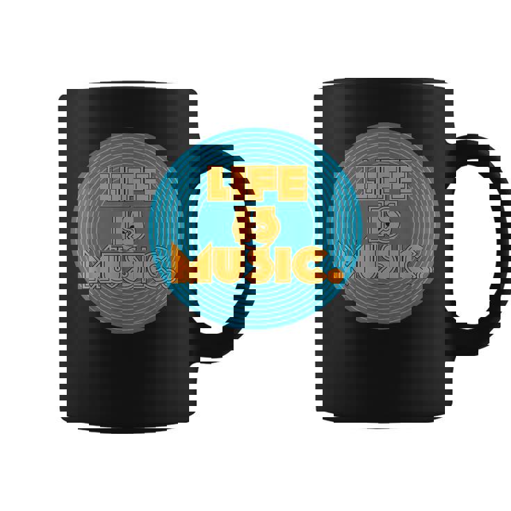 Life Is Music コーヒーマグ