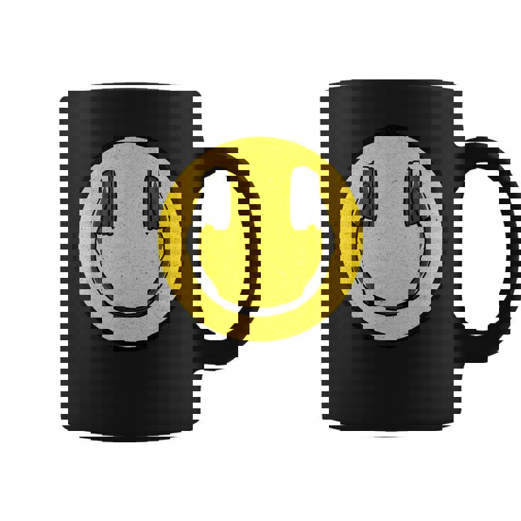 Love The 90年代レトロビンテージヘッドホン スマイルグランジミュージックdj コーヒーマグ