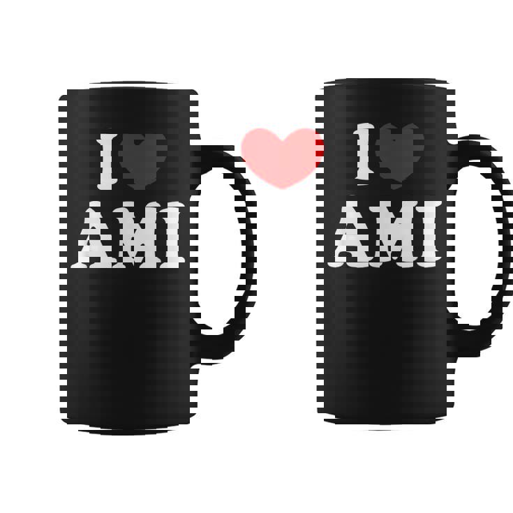 I Love Ami 私は愛する Ami コーヒーマグ
