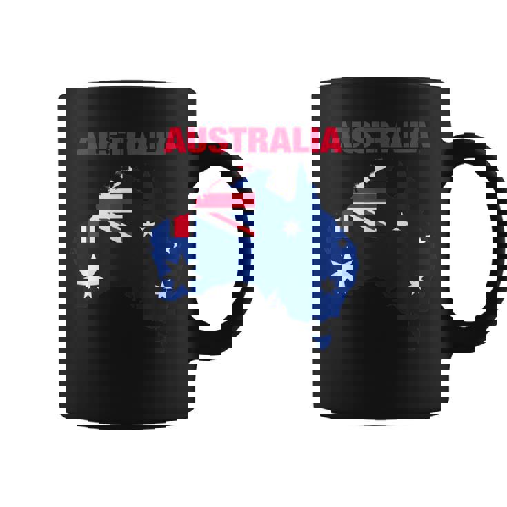I Love Australia Enjoy Wear Australia Flag Graphic Cool コーヒーマグ