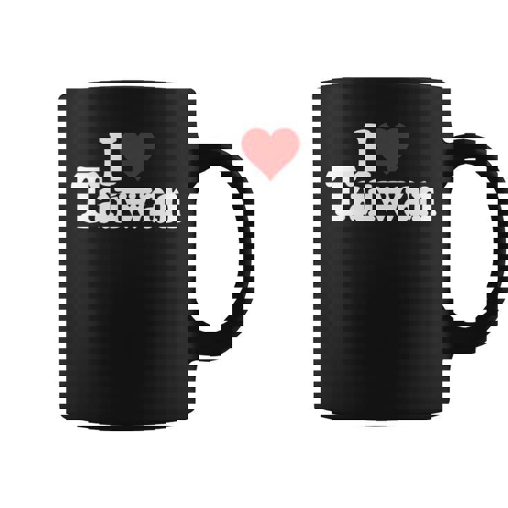 I Love Heart 台湾フォルモサ 台湾文化 長袖tシャツ コーヒーマグ