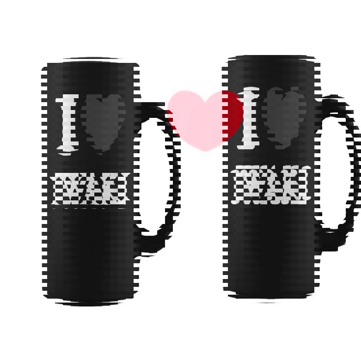 I Love Iwaki いわき大好き コーヒーマグ
