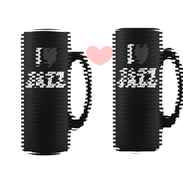 I Love Jazz 私は愛する Jazz コーヒーマグ