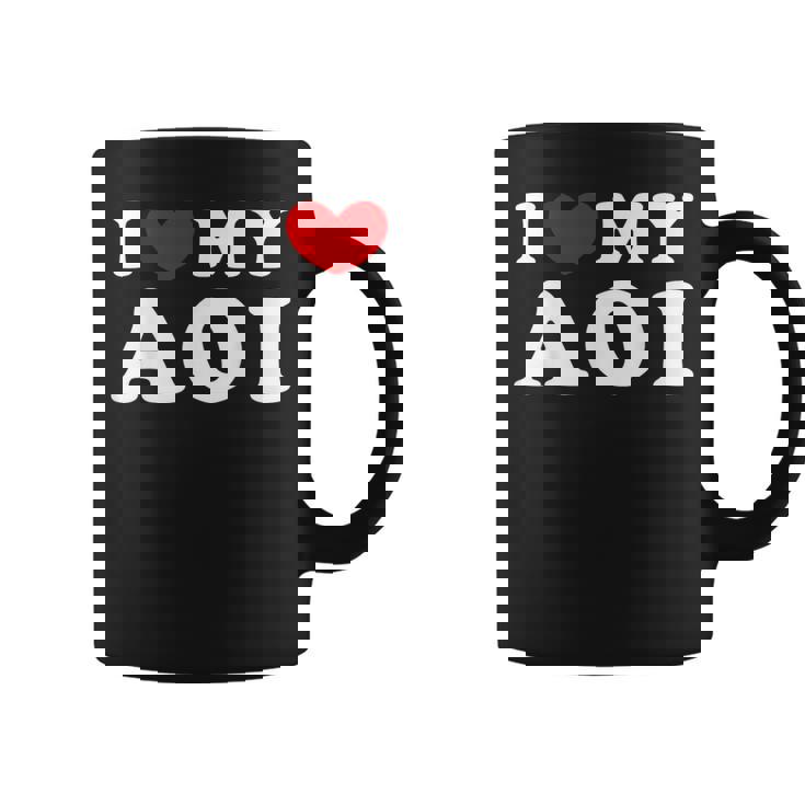 I Love My Aoi 私のあおいが大好き、私のあおいが好き コーヒーマグ