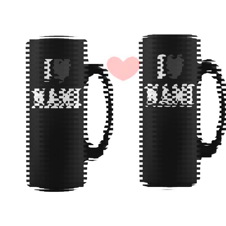 I Love Nami 私は愛する Nami コーヒーマグ