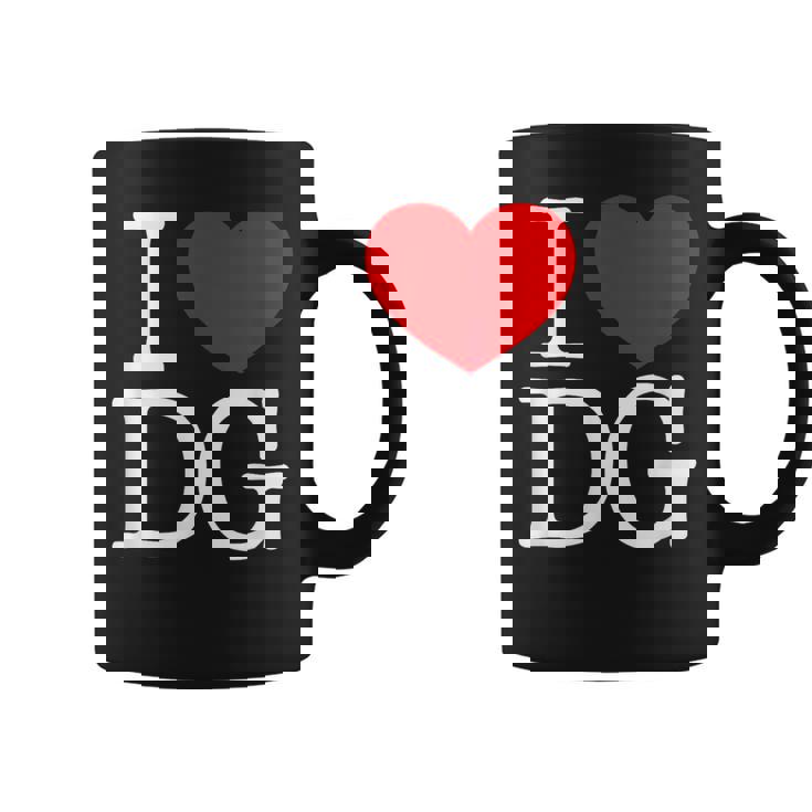 I Love ハート Dg コーヒーマグ