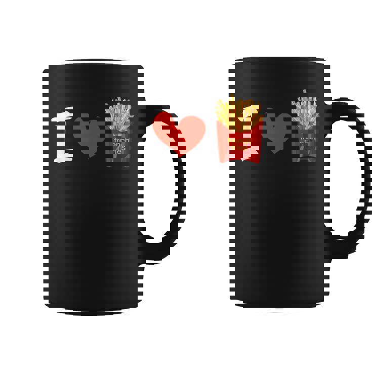 I Love フライドポテト ポテトラバーフライデー コーヒーマグ