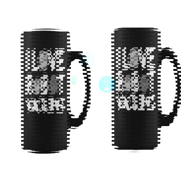 I Love ロボット掃除機 ロボット・フーバー ロボット・フーバー コーヒーマグ