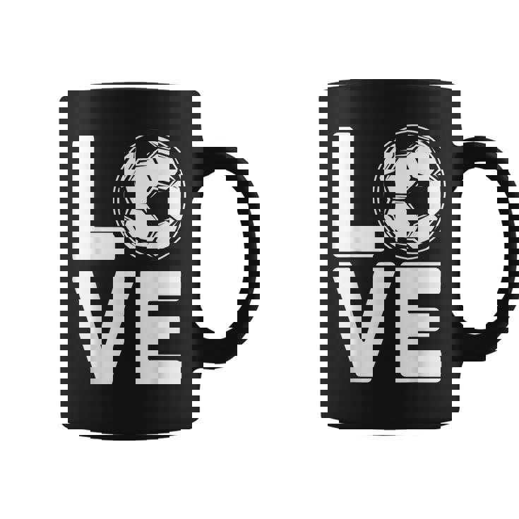 Loveoocer 愛を言うサッカー コーヒーマグ