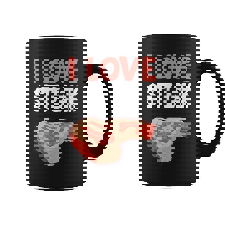 I Loveteak おもしろステーキ バーベキューグリルステーキ コーヒーマグ