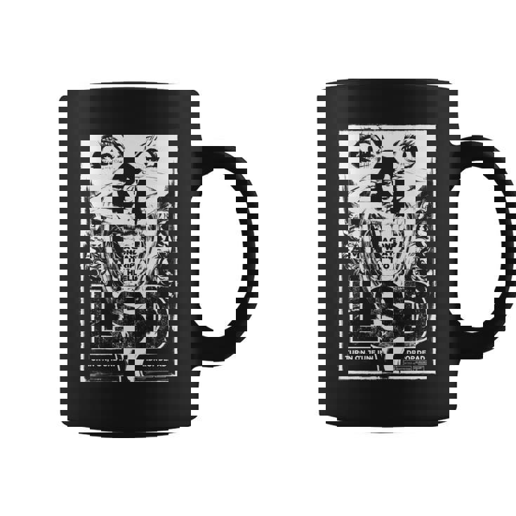 Lsd ヒステリア – レトログラインドハウスb-ムービーアート 長袖tシャツ コーヒーマグ