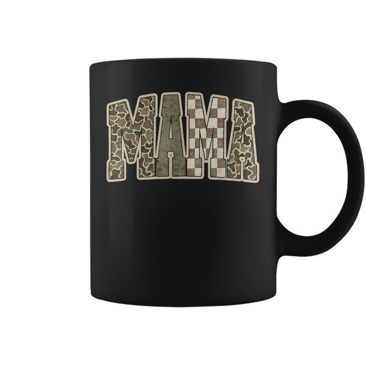 Mama Mommy Happy Mother's Day Mom Life Retro Camouflage Coffee Mug