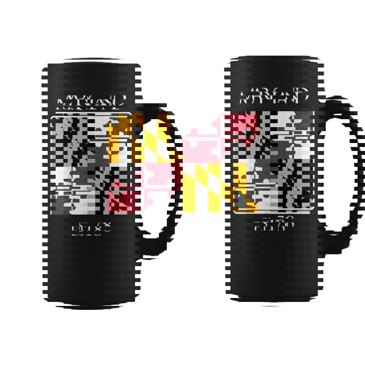 Maryland Flag 7Th Ustate 1788 Maryland Native コーヒーマグ