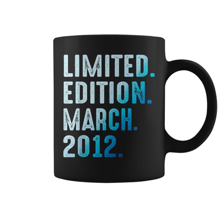 Marzo 2012 Año 2012 Cumpleaños 2012 Edición Limitada Taza de café