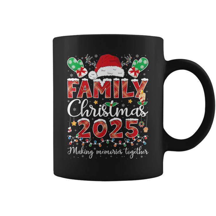 Matching Family Christmas 2025 Xmas Pajamas Pjs Outfit Santa Coffee Mug