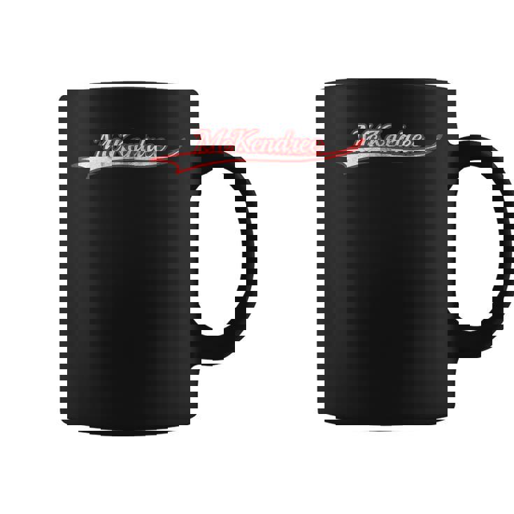 McKendree Illinois Lebanon Town Vintage Varsity Throwback Coffee Mug McKendree Illinois Lebanon Town Vintage Varsity Throwback Coffee Mug