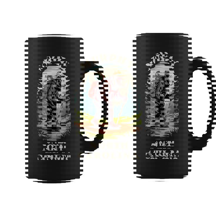 Murphy North Carolina NC Blue Ridge Hiking Bear Coffee Mug