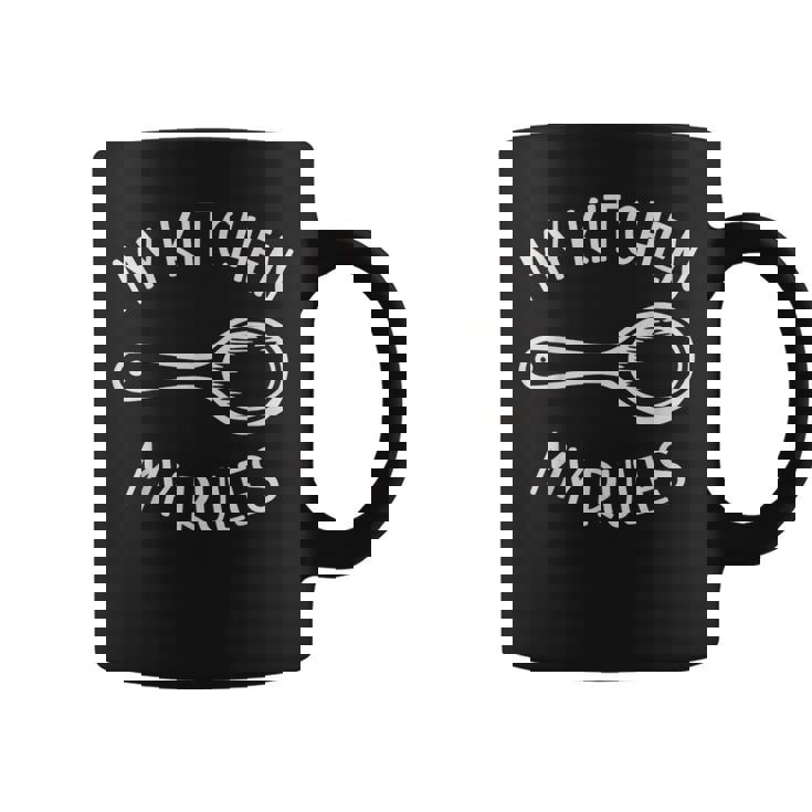 My Kitchen My Rules Foodie Chef Cookギフト メンズ レディース キッズ コーヒーマグ