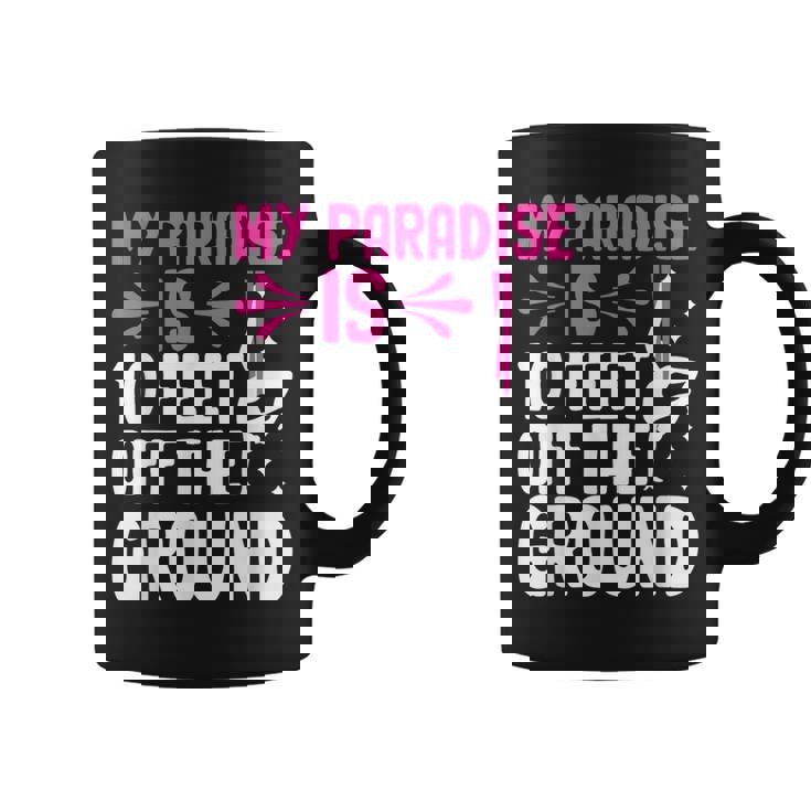 My Paradise Is 10 Feet Off The Ground 空中シルクエアリアリスト コーヒーマグ