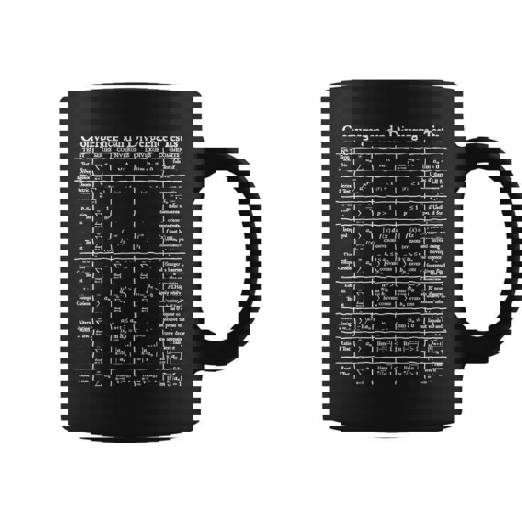 Nerdy Convergence Testsシリーズ 微積分数学先生 オタク コーヒーマグ