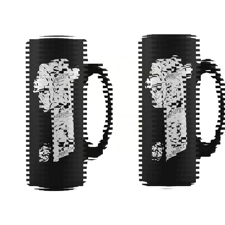 No More Bullshit アンチトランプ大統領選挙トイレットペーパー コーヒーマグ