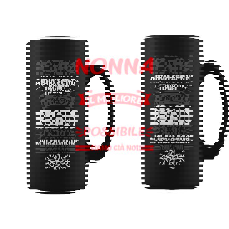 Nonna Festa Della Mamma Migliore Nonna Del Mondo Regalo Tazze
