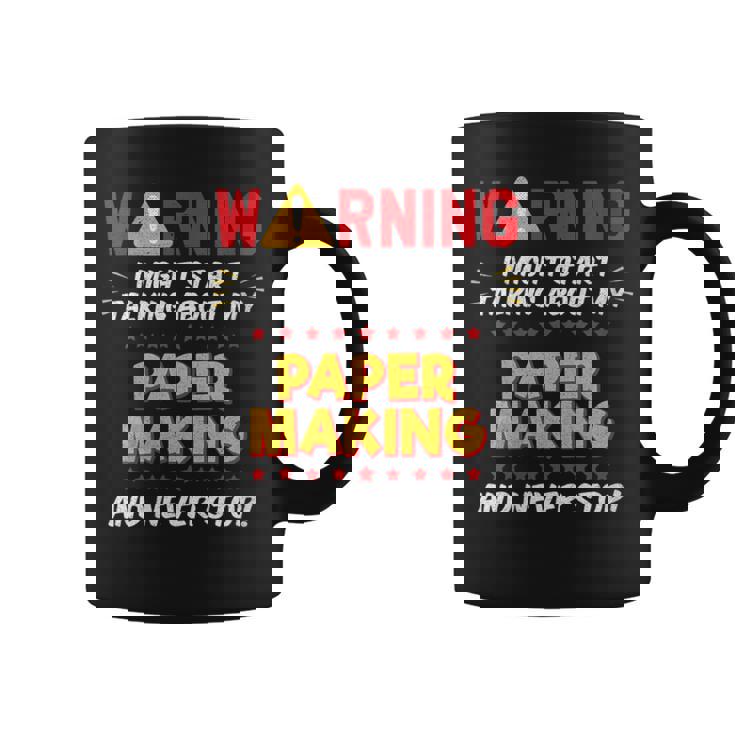 Paper Making Crafter Homemade Joke Graphic Coffee Mug