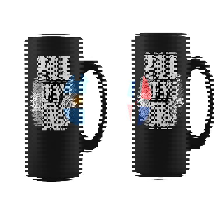 Proud Of My DNA Argentinian Dominican Roots Argentina Coffee Mug