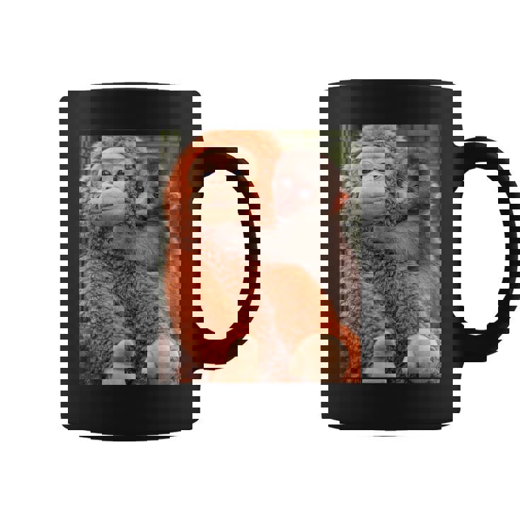 Punch The Monkey Meme X Ape Cute Punch Monkey Baby Meme コーヒーマグ