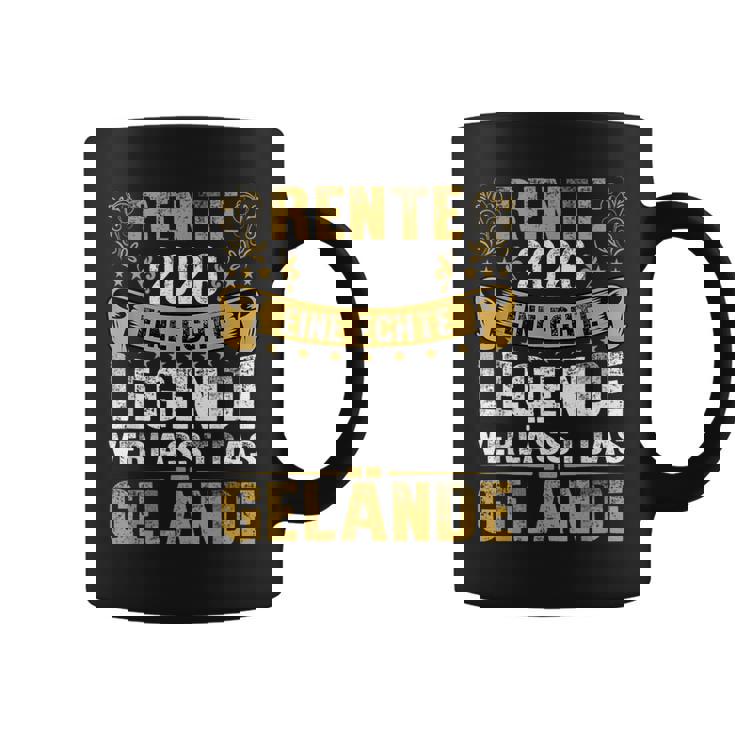 Rente 2026 Eine Echte Legendeerlässt Das Gelände Rentner Tassen ...