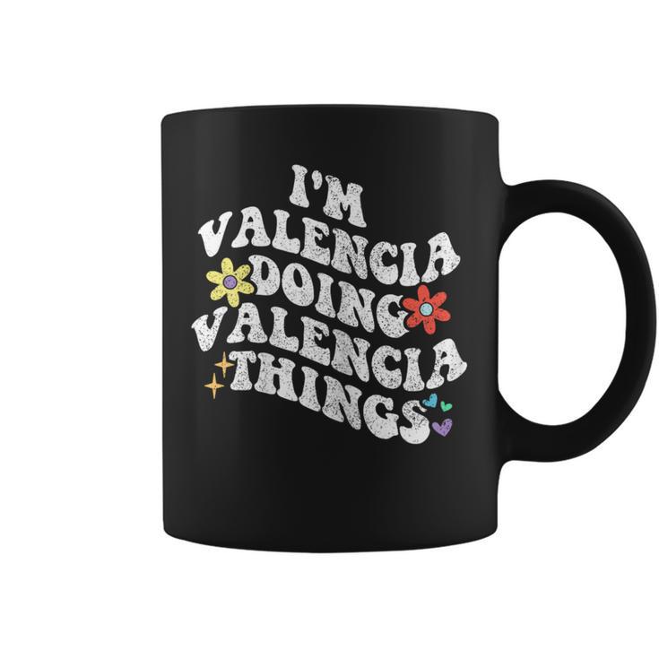 Retro Groovy Imalencia Haciendoalencia Cosas Divertidas Taza de café