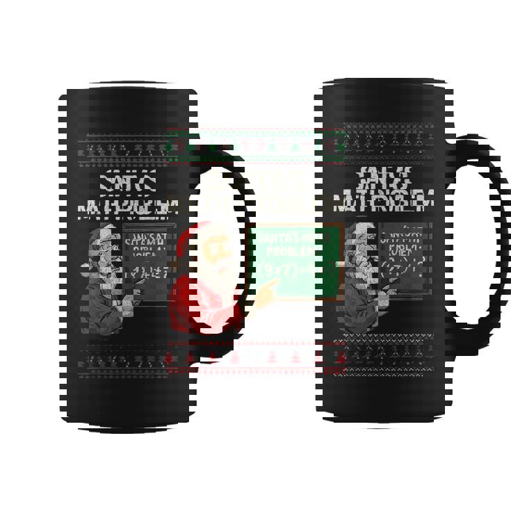 Santa's Math Problem 67 Viral Meme Christmas Ugly Sweater Coffee Mug