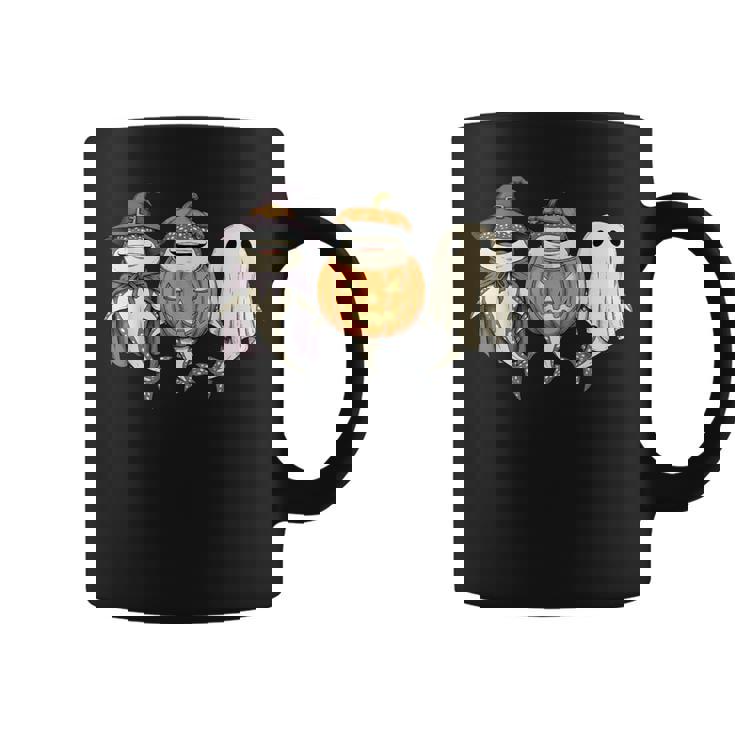 Spooky Whale Shark Lover Pumpkin Halloween Ghost Coffee Mug